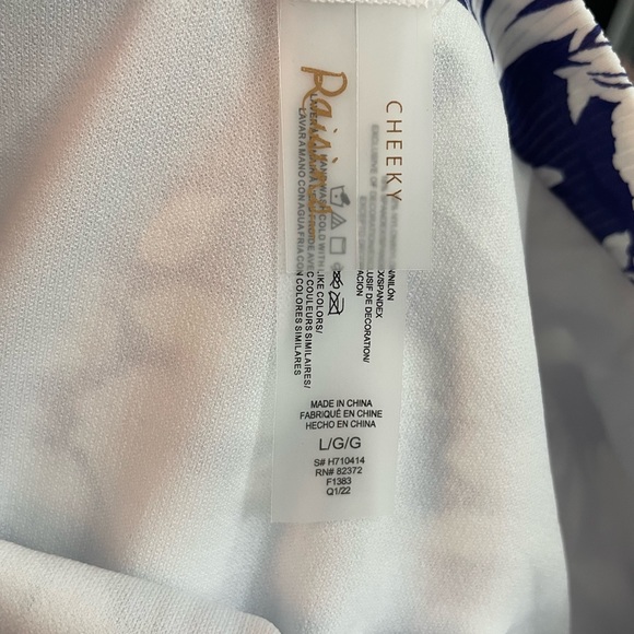 NWT Raisins cheeky ribbed tropics bikini bottoms - Picture 10 of 12